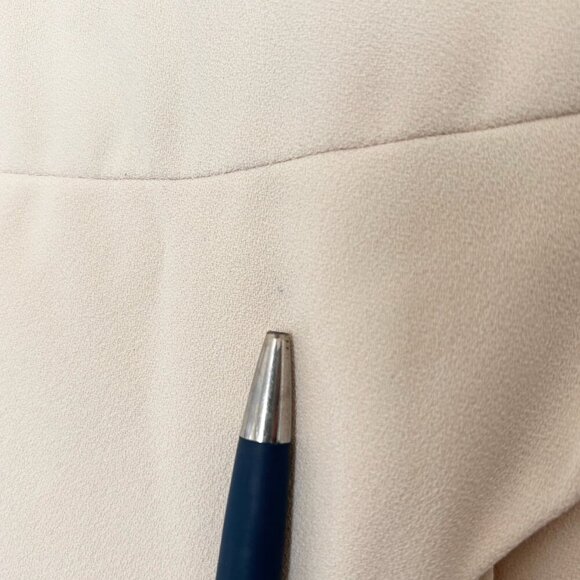 Super Chic karen Millen Cream corporate Dress - Picture 5 of 8